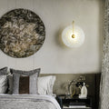 LED Alabaster Wall Lamp-Lighting > Wall Lights-casanuva-casanuva