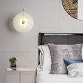 LED Alabaster Wall Lamp-Lighting > Wall Lights-casanuva-casanuva
