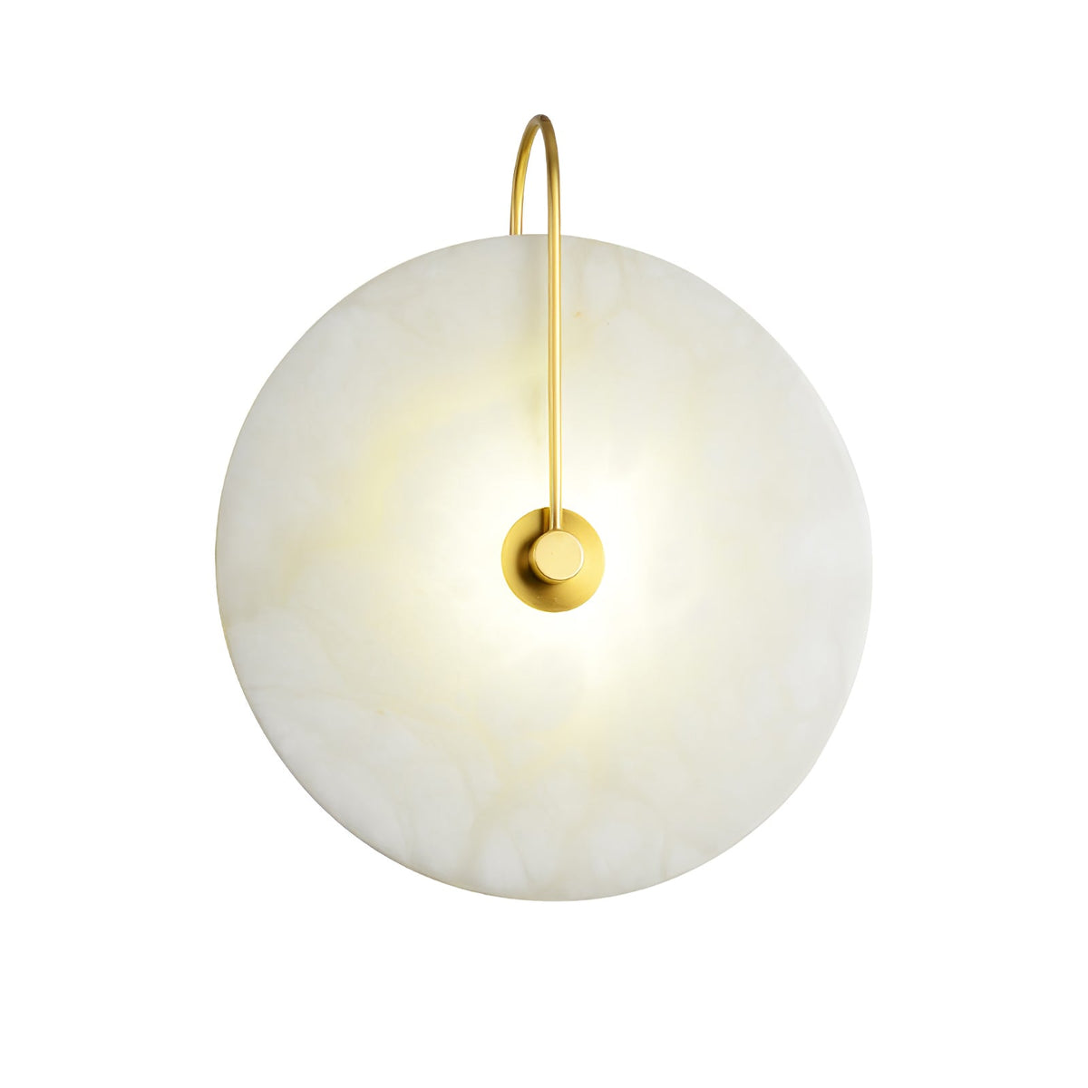 LED Alabaster Wall Lamp-Lighting > Wall Lights-casanuva-casanuva