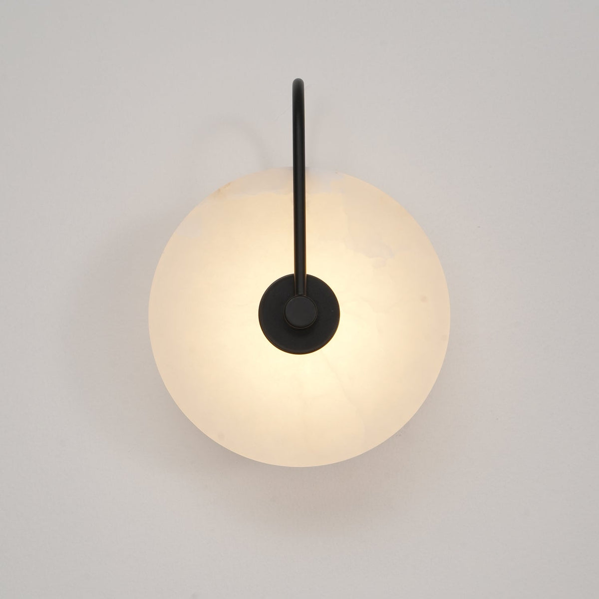 LED Alabaster Wall Lamp-Lighting > Wall Lights-casanuva-casanuva