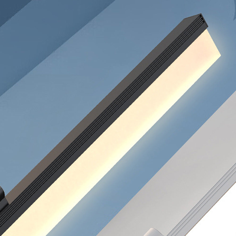 LED Black Bathroom Wall Mirror Light-Lighting > Wall Lights-casanuva-casanuva