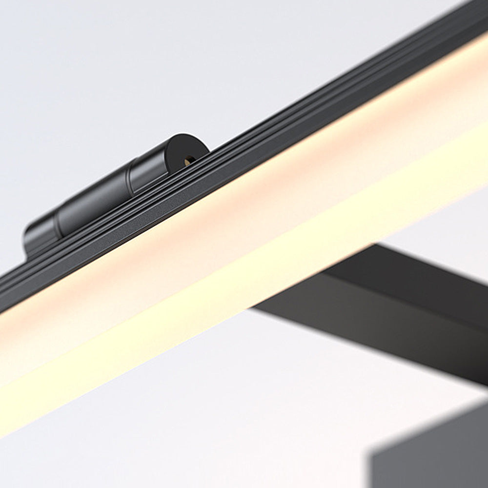 LED Black Bathroom Wall Mirror Light-Lighting > Wall Lights-casanuva-casanuva