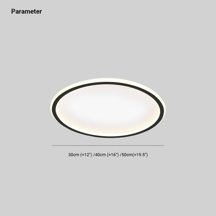 LED Ceiling Light Nordic Style Disc Design-Lighting > Ceiling Lights-casanuva-casanuva
