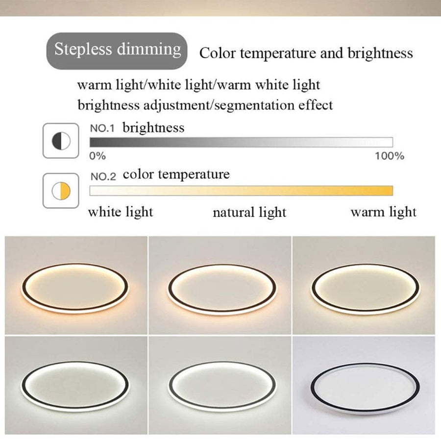 LED Ceiling Light Nordic Style Disc Design-Lighting > Ceiling Lights-casanuva-casanuva
