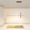 LED Chandelier Long Line Modern Minimalist Design-Lighting > Chandeliers & Pendant Lights-casanuva-31.50"-3-Color Changeable-Black-casanuva