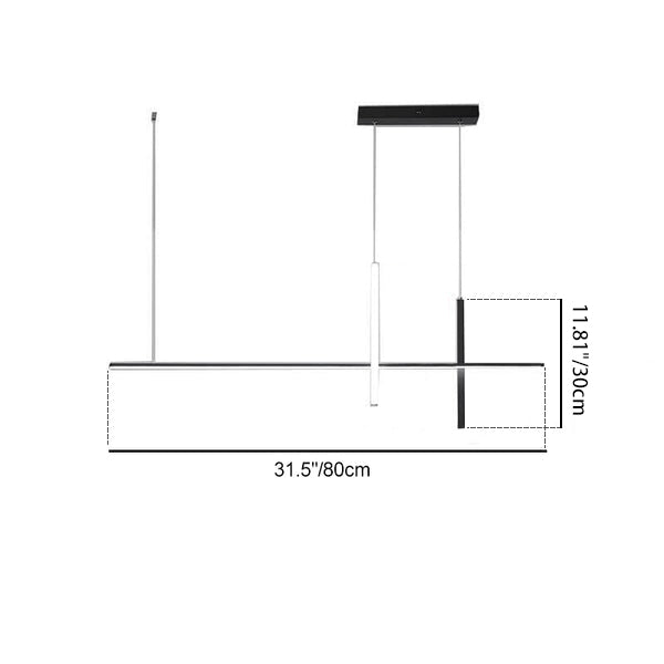 LED Chandelier Long Line Modern Minimalist Design-Lighting > Chandeliers & Pendant Lights-casanuva-casanuva