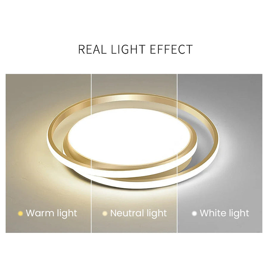 LED Circle Ceiling Light Minimalist Design-Lighting > Ceiling Lights-casanuva-casanuva