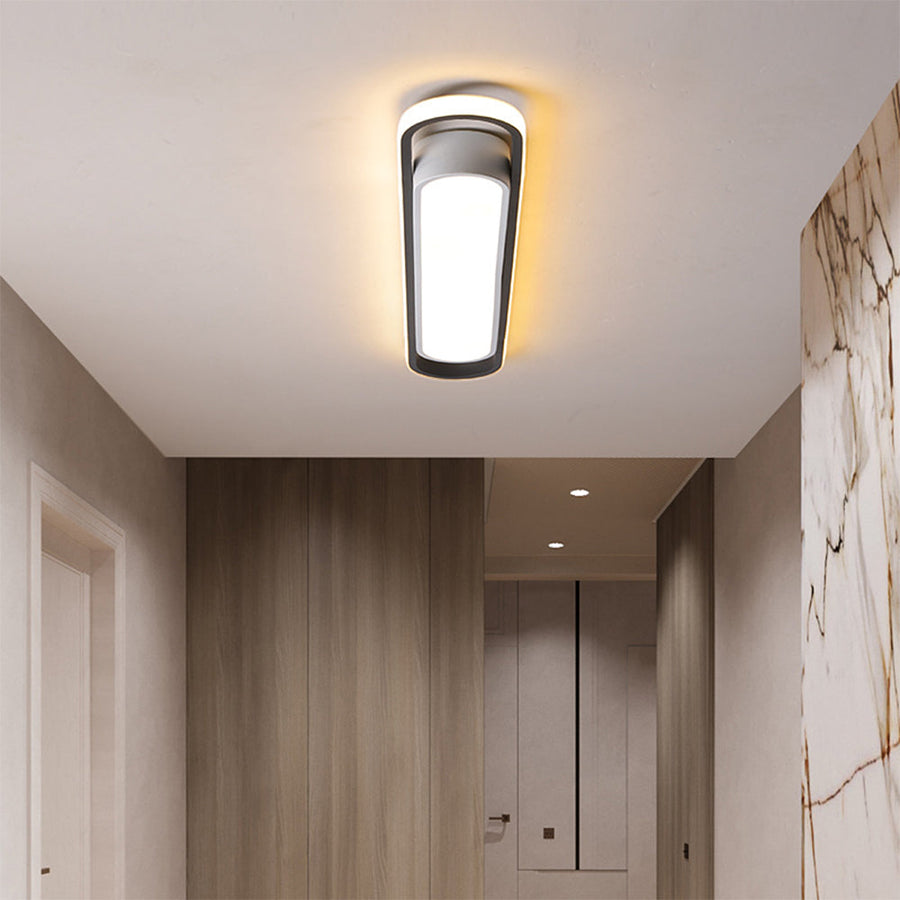 LED Corridor Ceiling Light-Lighting > Ceiling Lights-casanuva-Black-D40*W12*H5CM-Dimmable-casanuva