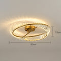 LED Crystal Ceiling Light Fixture-Lighting > Ceiling Lights-casanuva-casanuva