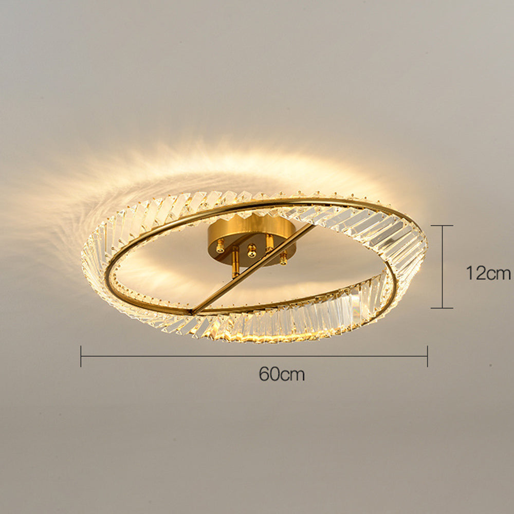 LED Crystal Ceiling Light Fixture-Lighting > Ceiling Lights-casanuva-casanuva