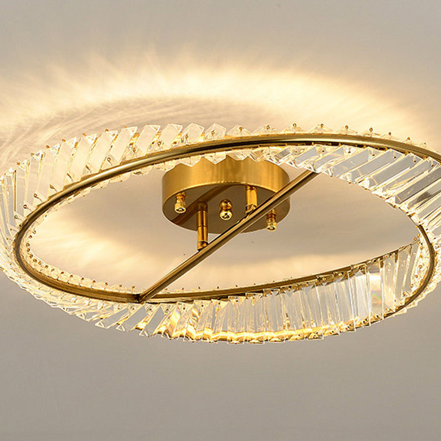 LED Crystal Ceiling Light Fixture-Lighting > Ceiling Lights-casanuva-casanuva