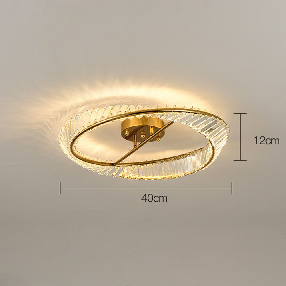 LED Crystal Ceiling Light Fixture-Lighting > Ceiling Lights-casanuva-casanuva