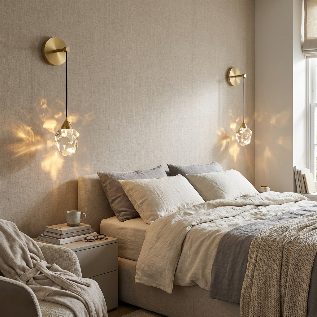 LED Crystal Wall Lamp Nordic Design-Lighting > Wall Lights-casanuva-casanuva