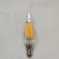 LED E12 E14 Light Bulb 4W-Lighting > Light Bulbs-casanuva-3.5cmx12cm-1 light bulb-Warm Light-casanuva