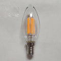LED E12 E14 Light Bulb 4W-Lighting > Light Bulbs-casanuva-3.5cmx9.8cm-1 light bulb-Warm Light-casanuva