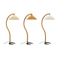 LED Floor Lamp Fabric Shade Beige 12W-Lighting > Floor Lamps-casanuva-casanuva