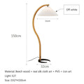 LED Floor Lamp Fabric Shade Beige 12W-Lighting > Floor Lamps-casanuva-casanuva