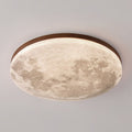LED Flush Mount Ceiling Light Round Moon Design PVC Nordic Minimalist-Lighting > Ceiling Lights-casanuva-casanuva