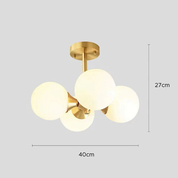 LED Glass Ceiling Lamp-Lighting > Ceiling Lights-casanuva-casanuva