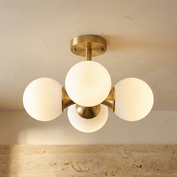 LED Glass Ceiling Lamp-Lighting > Ceiling Lights-casanuva-casanuva