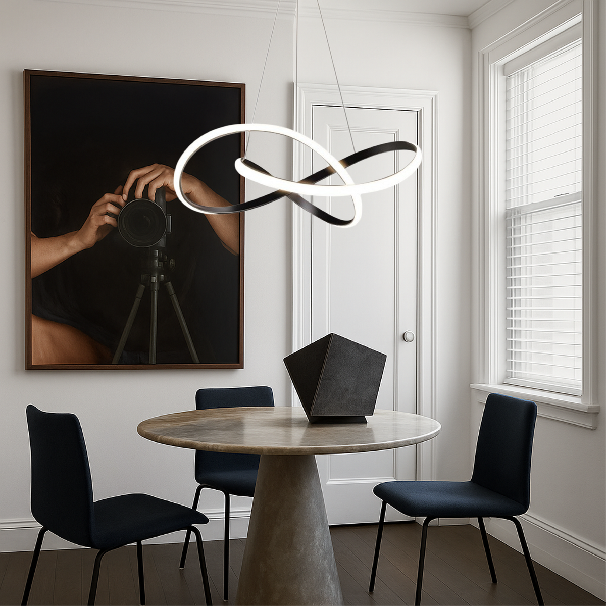 LED Infinity Pendant Light-Lighting > Pendant Lights-casanuva-casanuva
