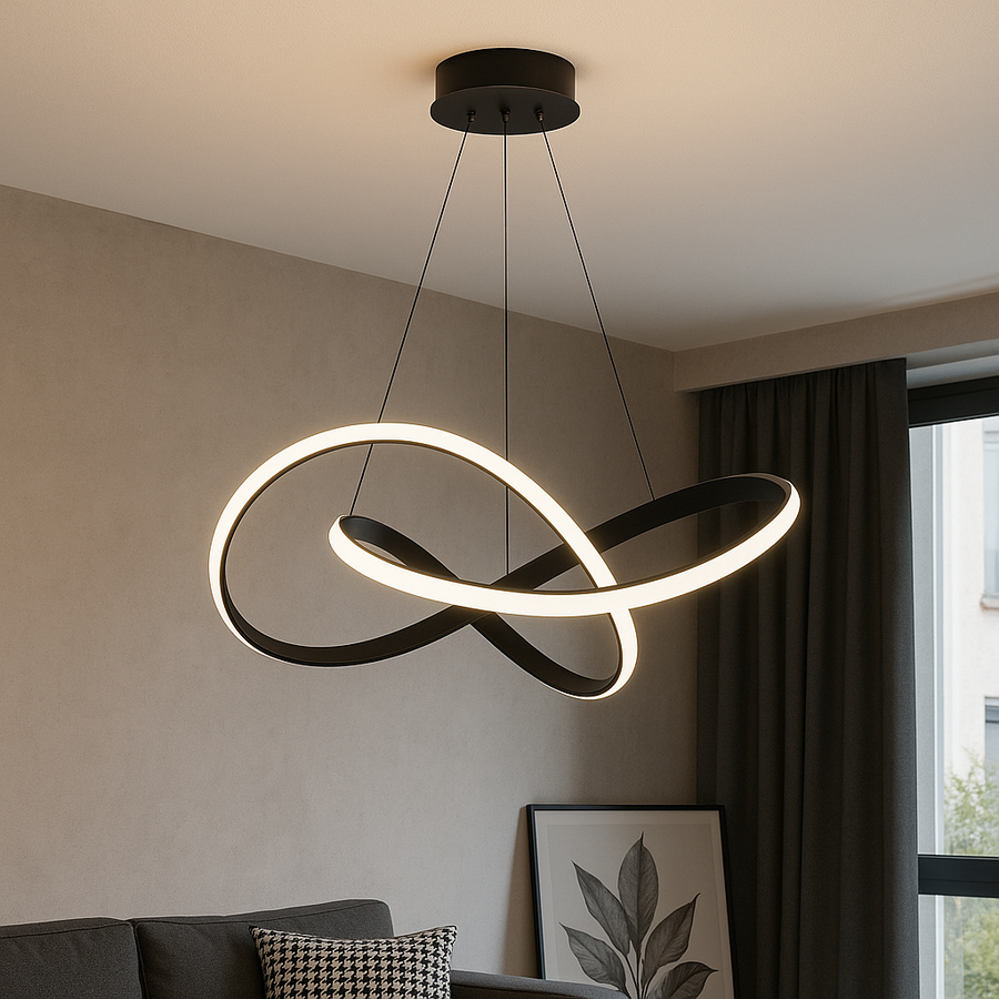 LED Infinity Pendant Light-Lighting > Pendant Lights-casanuva-60cm-casanuva