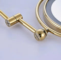 LED Magnifying Mirror Gold Rechargeable for Makeup and Bathroom Use-Bedding & Bath > Bathroom Accessories-casanuva-casanuva