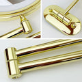 LED Magnifying Mirror Gold Rechargeable for Makeup and Bathroom Use-Bedding & Bath > Bathroom Accessories-casanuva-casanuva
