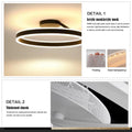LED Metal Ceiling Light Nordic Minimalist Design for Living Room-Lighting > Ceiling Lights-casanuva-casanuva