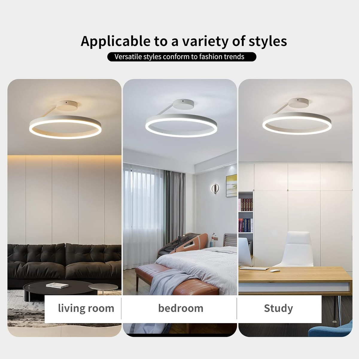 LED Metal Ceiling Light Nordic Minimalist Design for Living Room-Lighting > Ceiling Lights-casanuva-casanuva