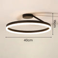 LED Metal Ceiling Light Nordic Minimalist Design for Living Room-Lighting > Ceiling Lights-casanuva-casanuva