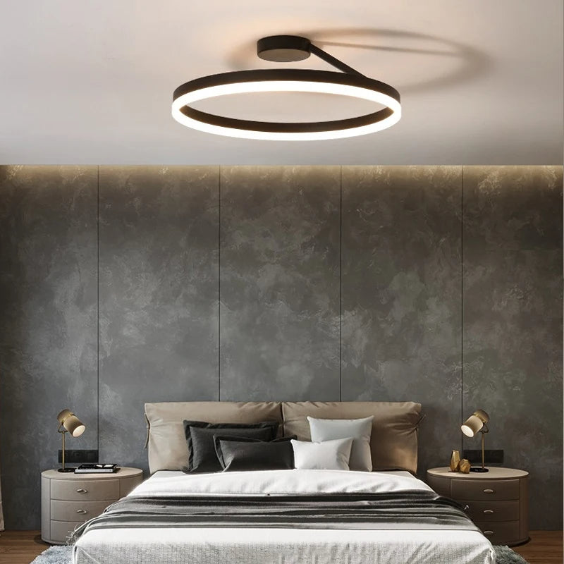 LED Metal Ceiling Light Nordic Minimalist Design for Living Room-Lighting > Ceiling Lights-casanuva-casanuva