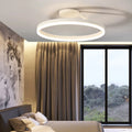 LED Metal Ceiling Light Nordic Minimalist Design for Living Room-Lighting > Ceiling Lights-casanuva-White-D40*16CM-25W-White Light-casanuva