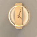 LED Minimalist Wall Clock-Home Decor > Clocks-casanuva-Doré-Blanc chaud-W 30x35cm-casanuva