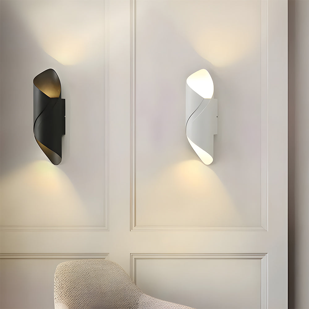 LED Outdoor Wall Light Spiral Design-Lighting > Outdoor Lighting-casanuva-casanuva