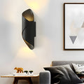 LED Outdoor Wall Light Spiral Design-Lighting > Outdoor Lighting-casanuva-Black-L30cm*W9cm-White Light-casanuva