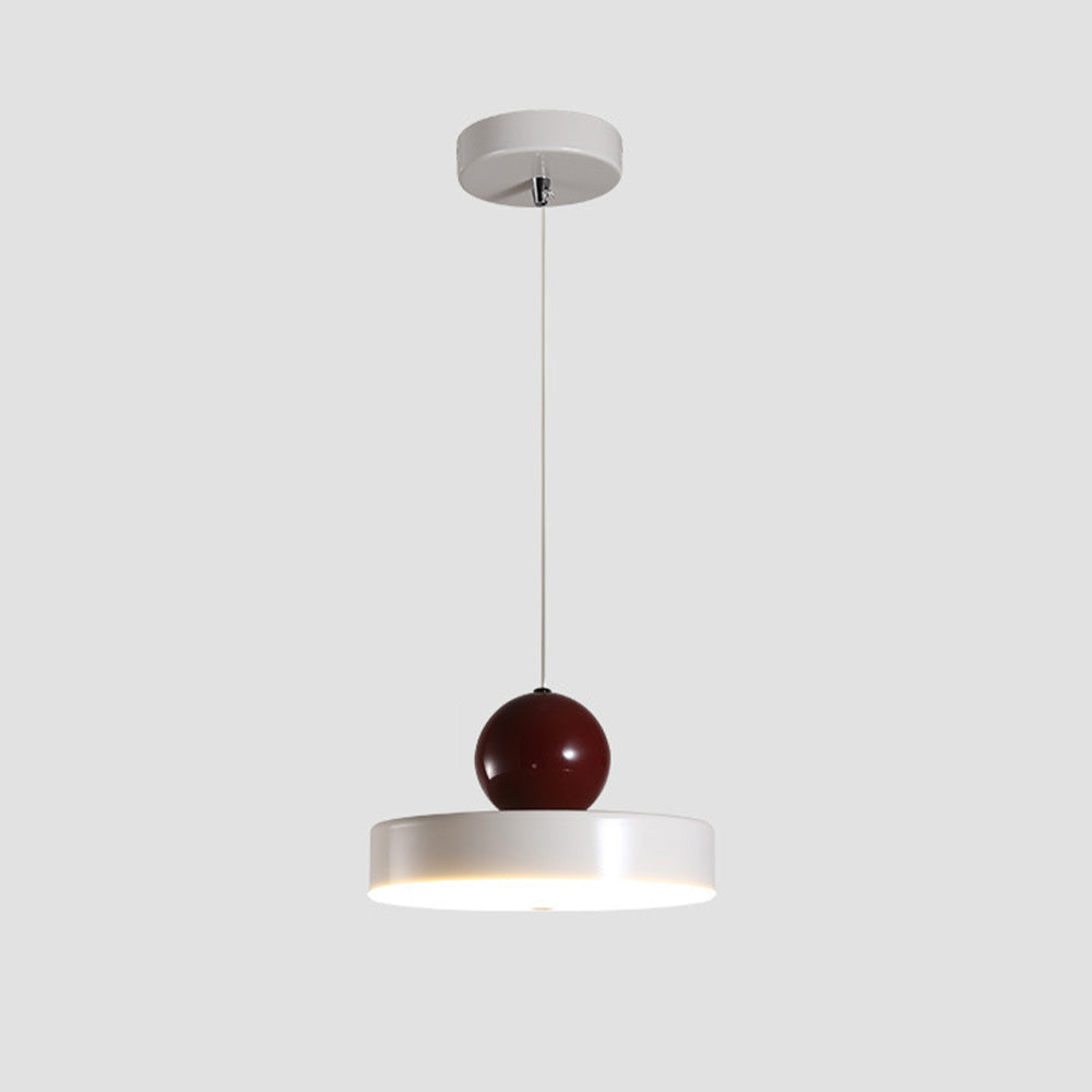 LED Pendant Light Cream Finish-Lighting > Pendant Lights-casanuva-casanuva