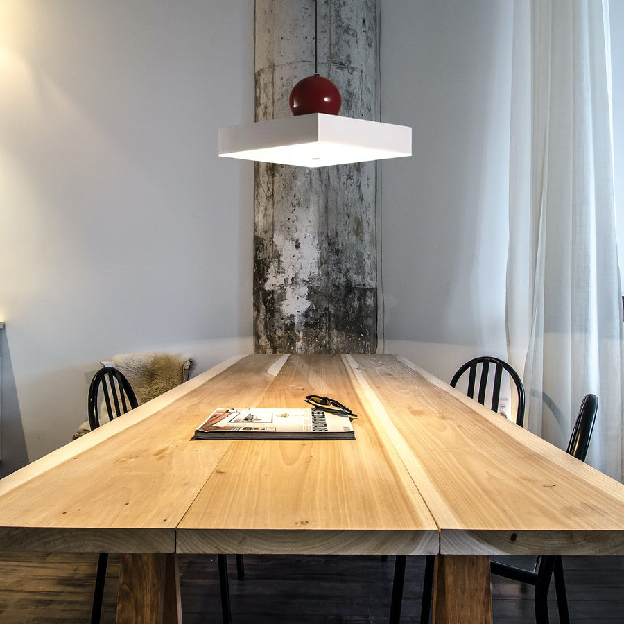 LED Pendant Light Cream Finish-Lighting > Pendant Lights-casanuva-casanuva