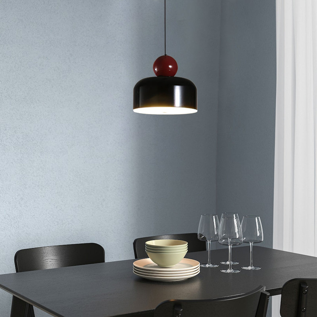 LED Pendant Light Cream Finish-Lighting > Pendant Lights-casanuva-casanuva