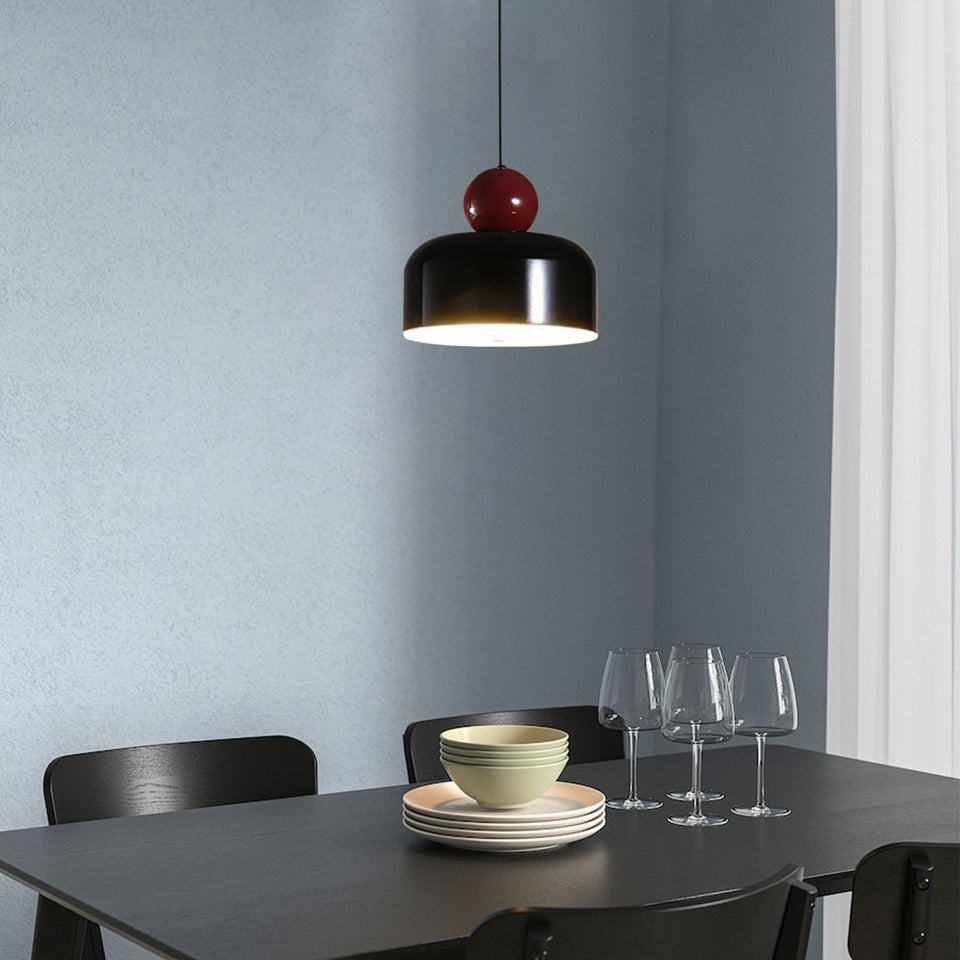 LED Pendant Light Cream Finish-Lighting > Pendant Lights-casanuva-casanuva