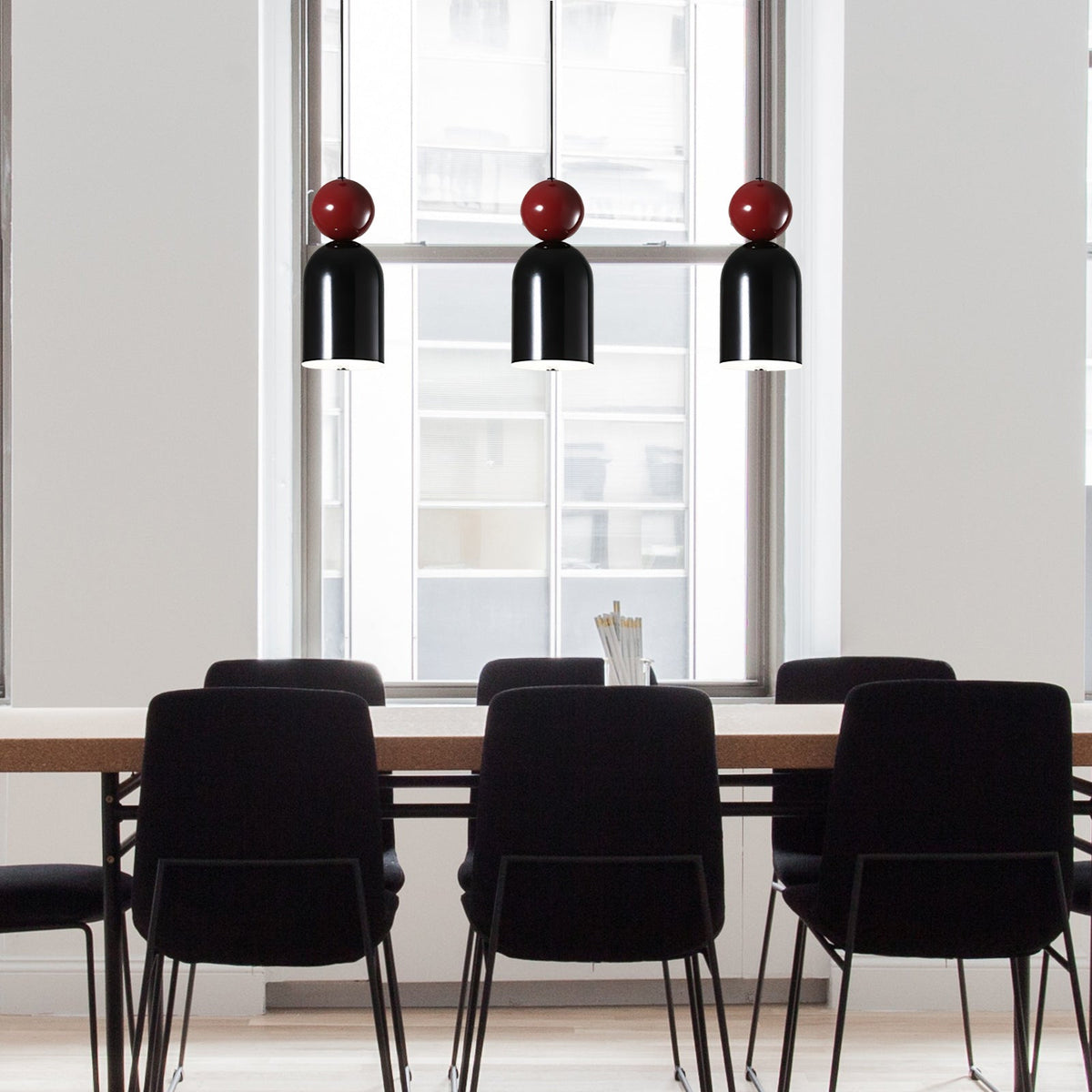 LED Pendant Light Cream Finish-Lighting > Pendant Lights-casanuva-casanuva