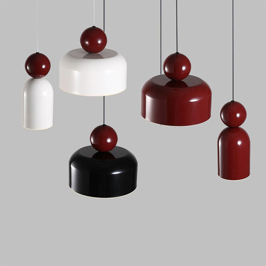 LED Pendant Light Cream Finish-Lighting > Pendant Lights-casanuva-casanuva