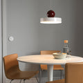 LED Pendant Light Cream Finish-Lighting > Pendant Lights-casanuva-White-Style D: D20*H12CM-three color-changing ligh-casanuva