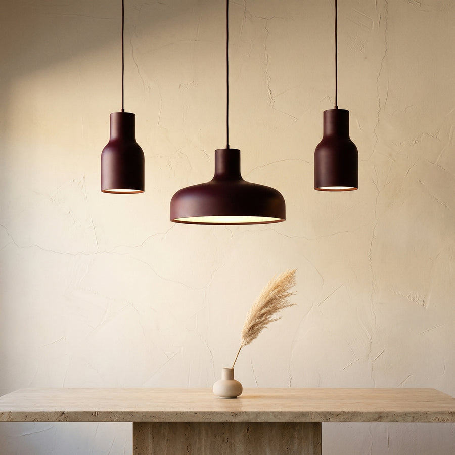 LED Pendant Light Cream Finish-Lighting > Pendant Lights-casanuva-casanuva