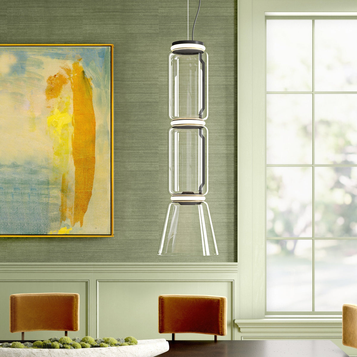 LED Pendant Light Cylinder Shape-Lighting > Pendant Lights-casanuva-casanuva