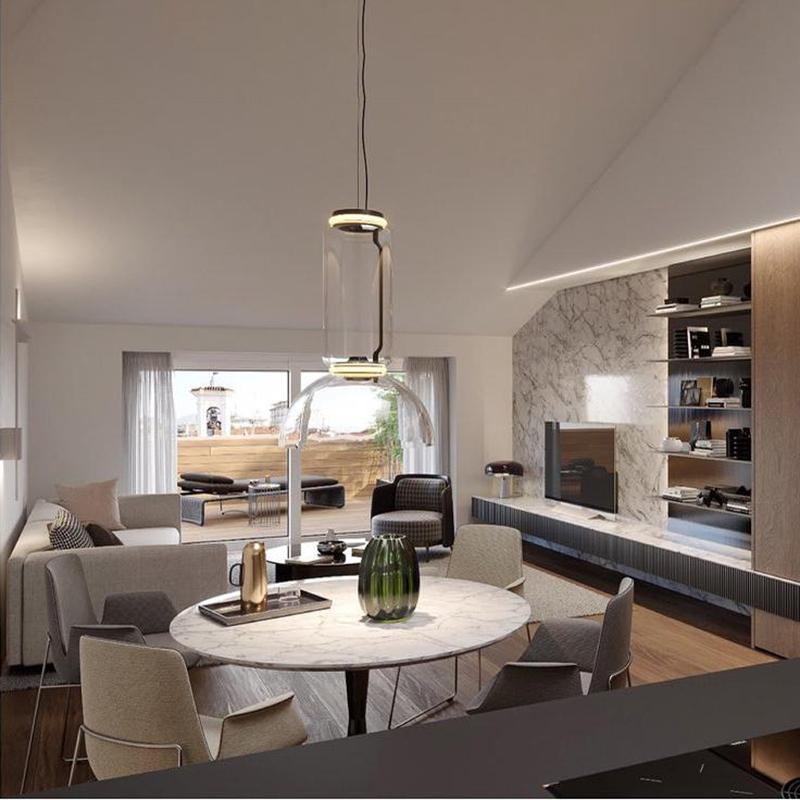 LED Pendant Light Cylinder Shape-Lighting > Pendant Lights-casanuva-casanuva