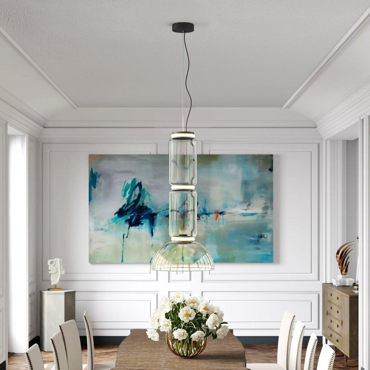 LED Pendant Light Cylinder Shape-Lighting > Pendant Lights-casanuva-casanuva