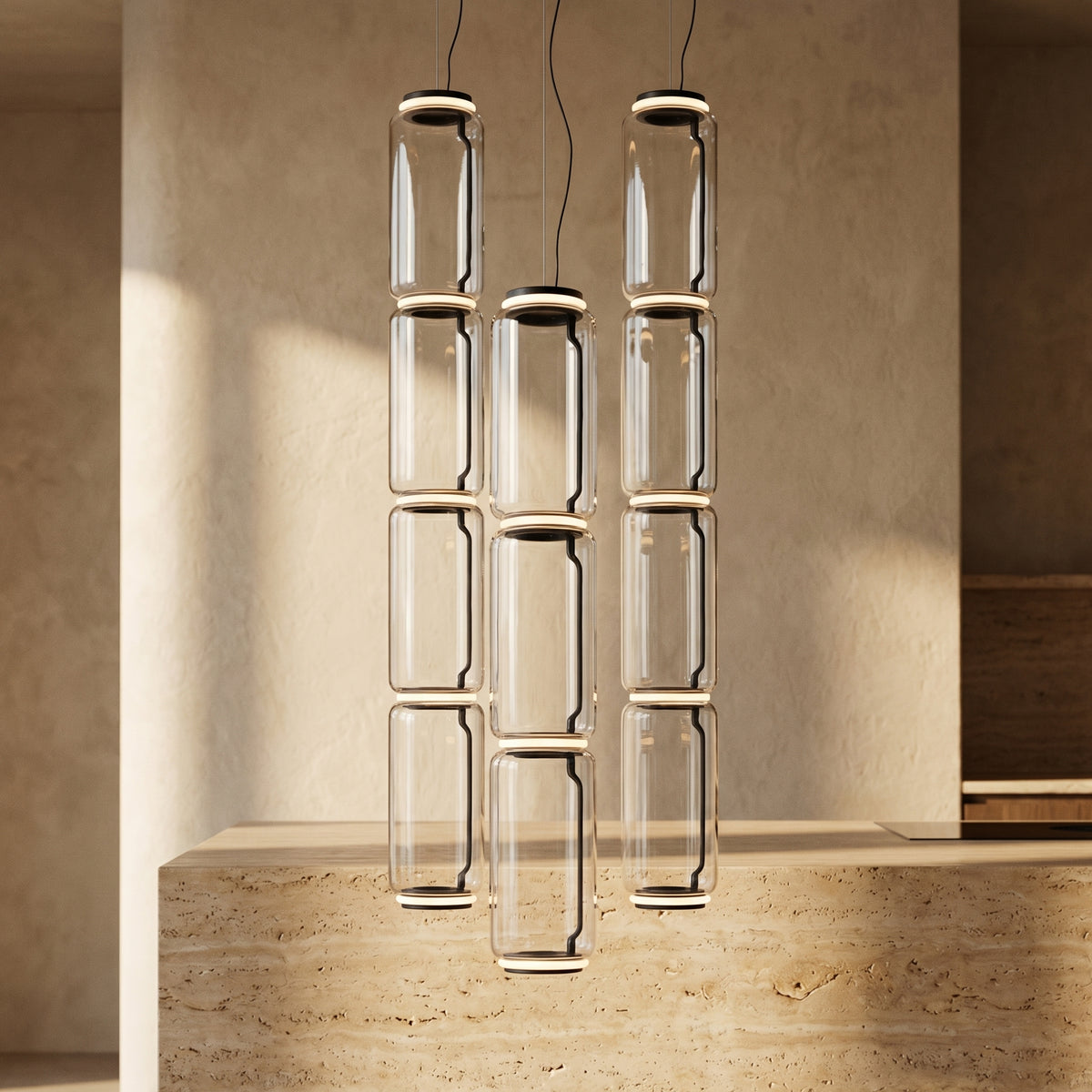 LED Pendant Light Cylinder Shape-Lighting > Pendant Lights-casanuva-casanuva
