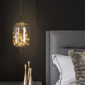 LED Pendant Light Nordic Style-Lighting > Pendant Lights-casanuva-Amber-Style A: D15*H22CM-Warm Light-casanuva