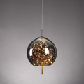 LED Pendant Light Nordic Style-Lighting > Pendant Lights-casanuva-Smoke Gray-Style B: D30*H44CM-Warm Light-casanuva